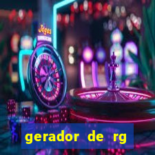 gerador de rg frente e verso